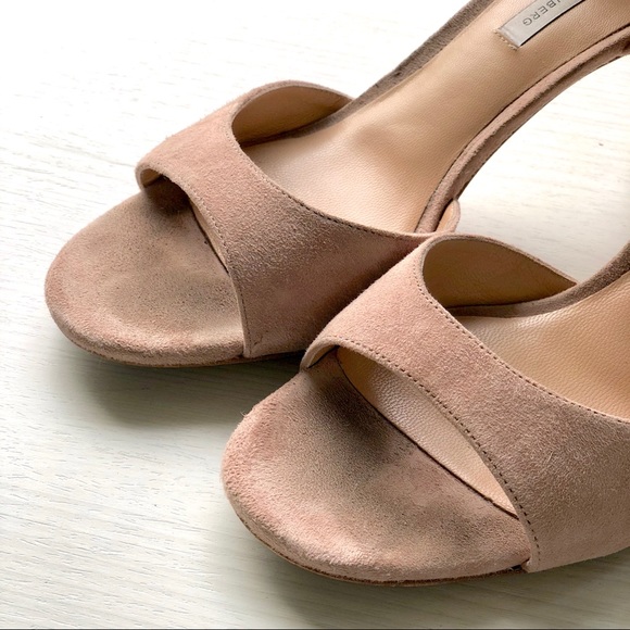 ✨HP!✨ New DVF Pink Suede Strappy Heels 📸 Sample - Picture 4 of 8